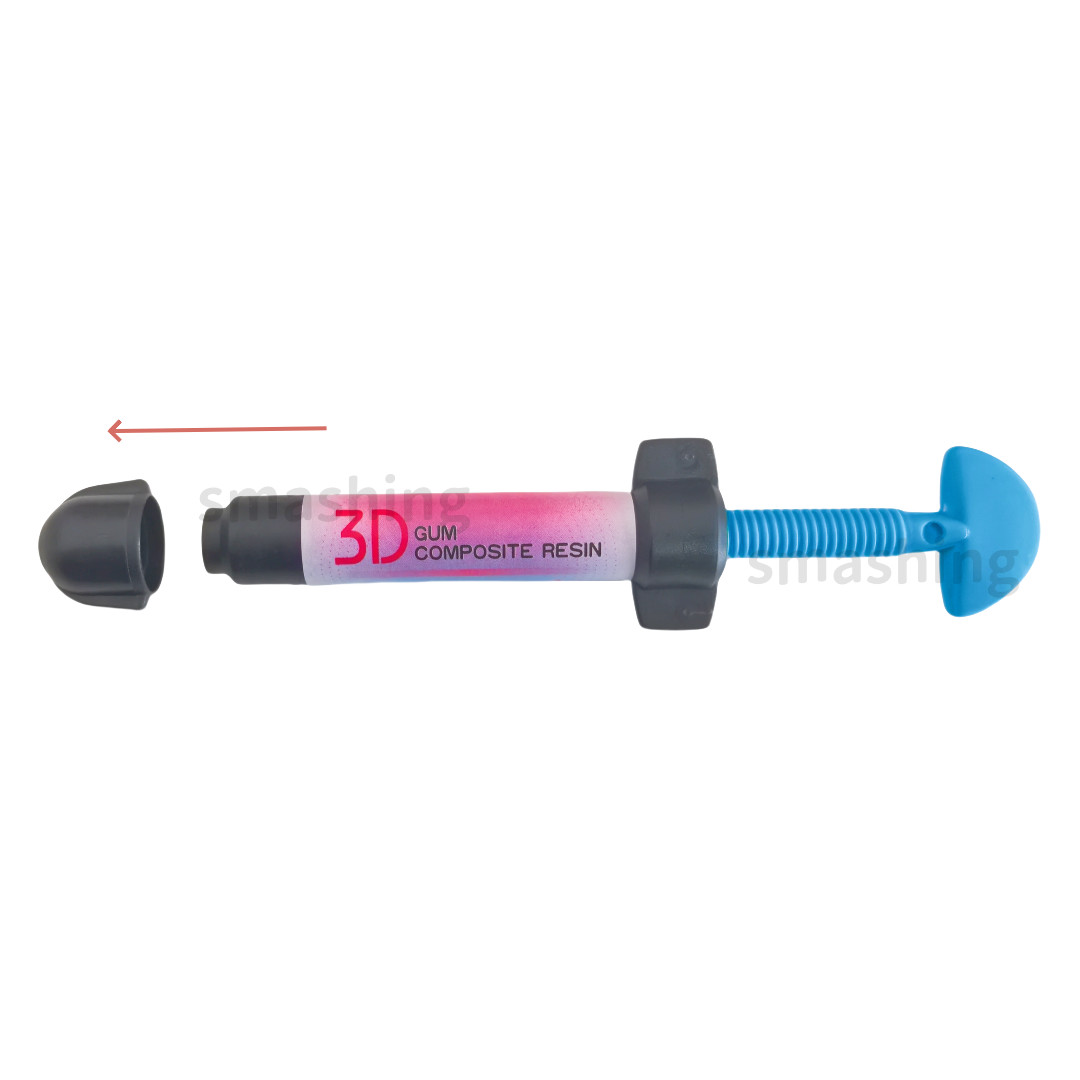 Y24 Pink Gingiva Resin Dental Gum Recession Composite Light Cure 4g/pcs