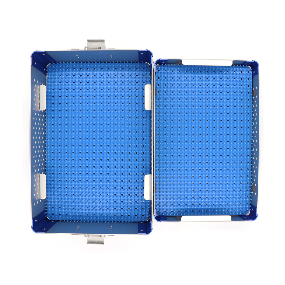 2x-300*200*90mmDouble-Layer Universal Sterilized Lens Disinfection Box Reusable