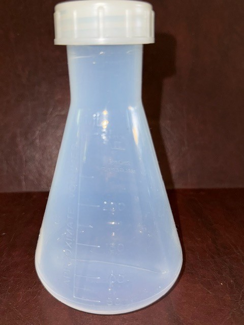 Nalgene Erlenmeyer Lab Flask 250 mL, Screw-Top, FEP Teflon