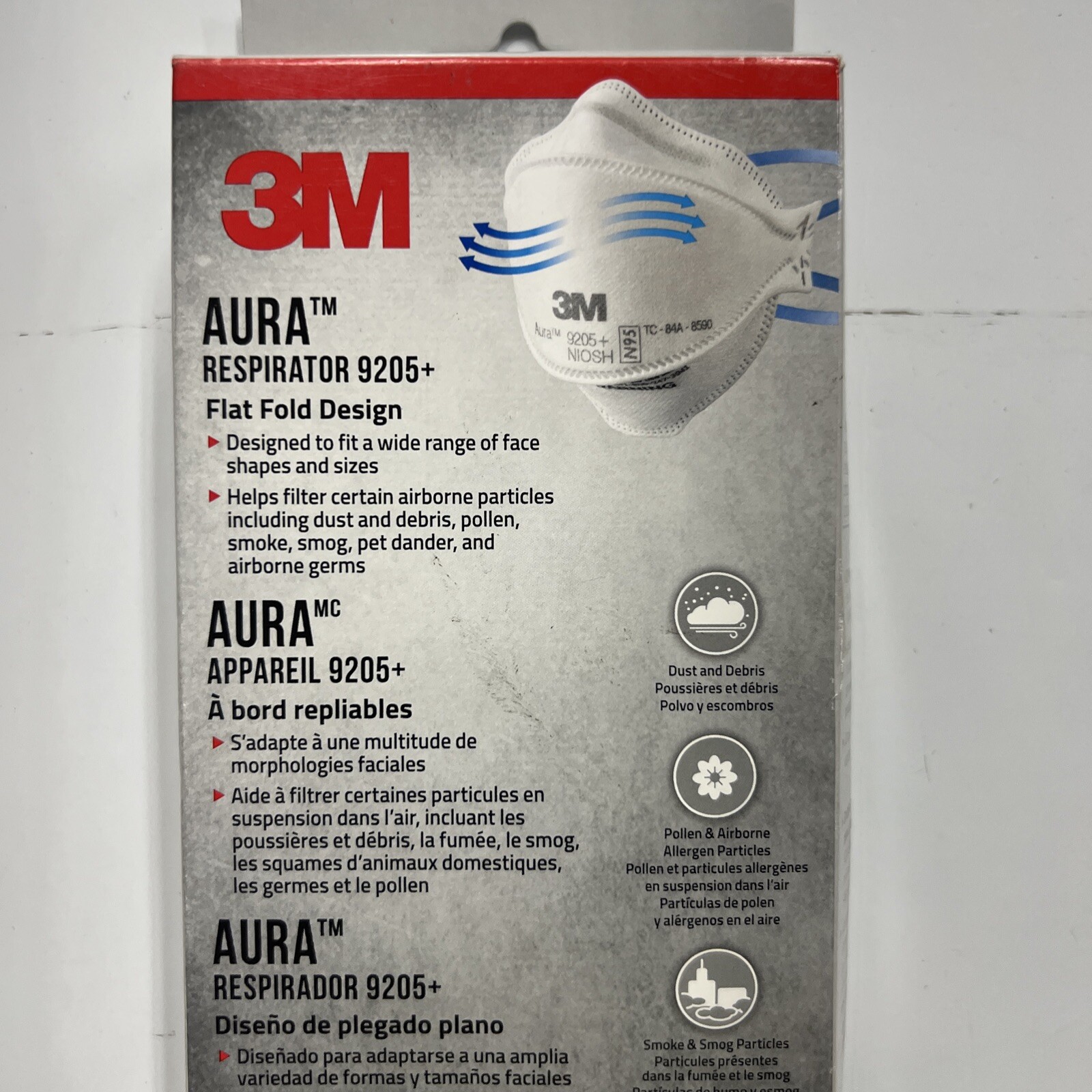 3M 9205 Plus N95 3 Count