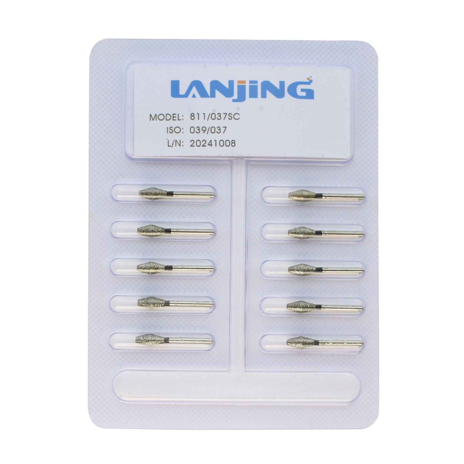 Dental Diamond Burs FG Barrel Diamond Bur Super Coarse High Speed Friction Grip