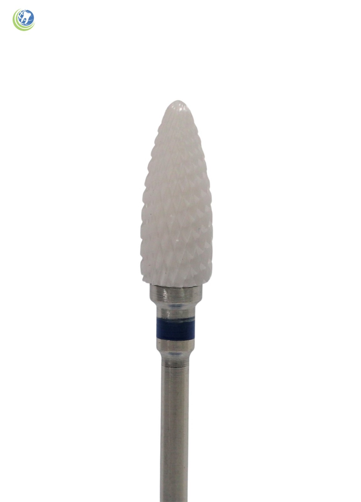 Dental Lab Solid White Zirconia Ceramic Bur Micromotor HP Cutter Polish SE-Z3B