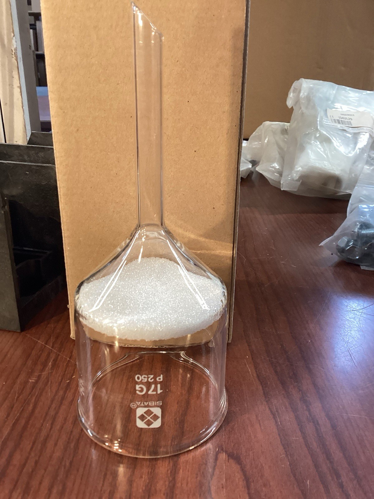Buchner Funnel Glass 2.02fl oz/60mL Capacity Borosilicate Glass 1311-17250 B221