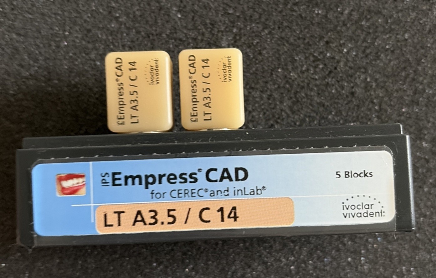 Empress Cad LT 3.5 C14 Milling Blocks
