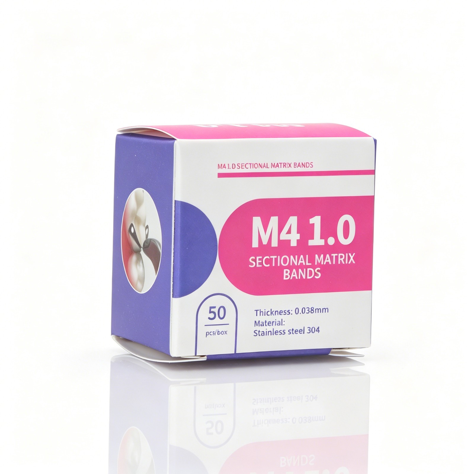 Dental Matrix Bands M4 Sectional Contoured Metal Matrices Dentistry Palodent V3