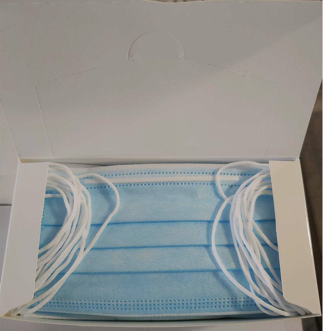 5,10, or 20 3-PLY Face Mask Cover Men Women Dental Medical Respiratory (Bag)
