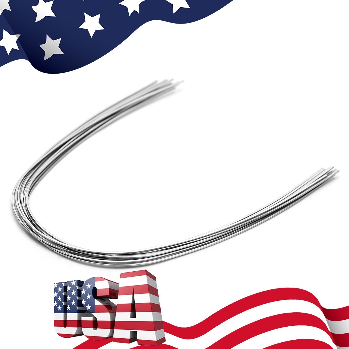 AZDENT PLUS Dental Orthodontic Niti Arch Wire Super Elastic Natural Form Round