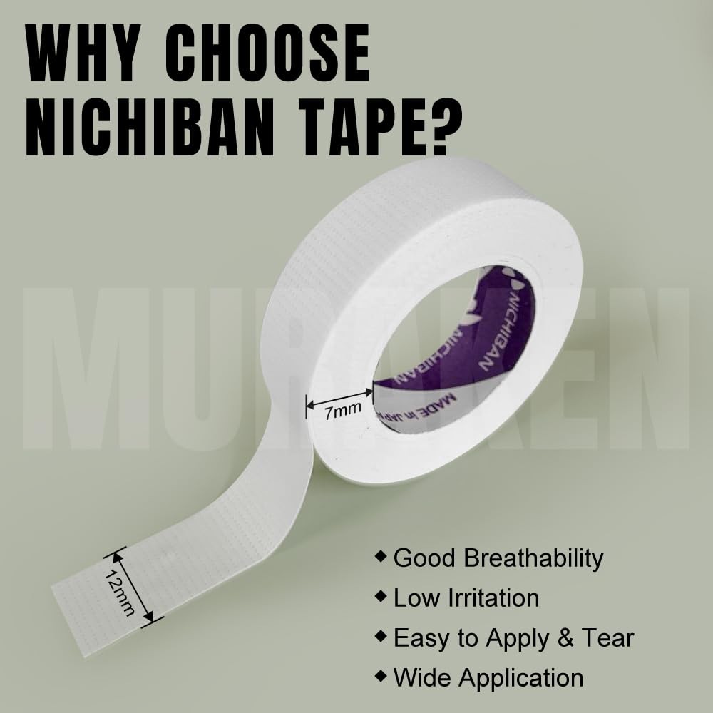 Jovisa Jj Nichiban 3 Rolls Lash Tape For Eyelash Extensions