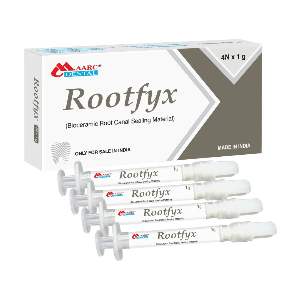 Maarc Rootfyx Rootfyx is a flowable bioceramic root canal sealer