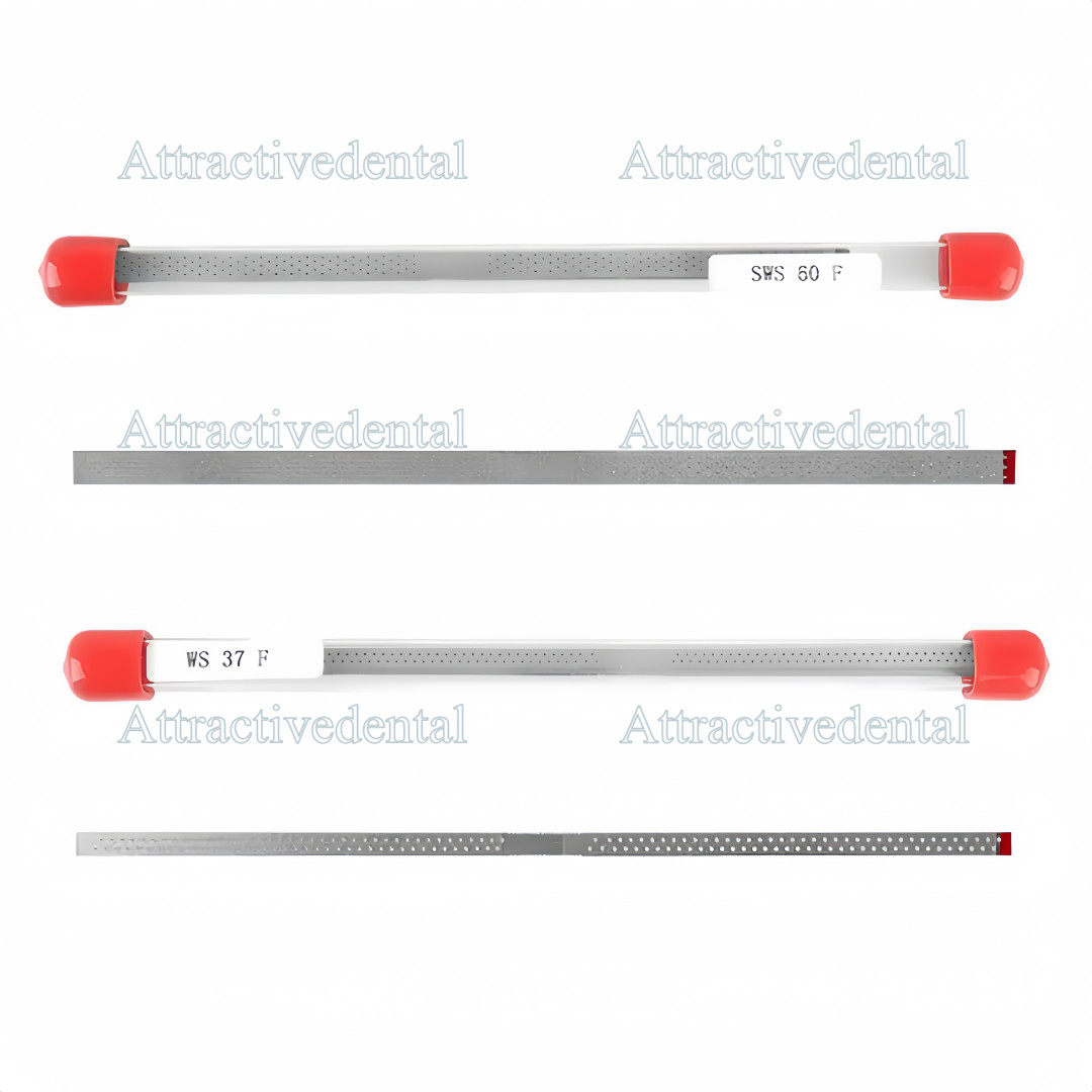 Dental Saw Diamond Polishing Finishing Strips Orthodontic Metal Sand IPR Fine