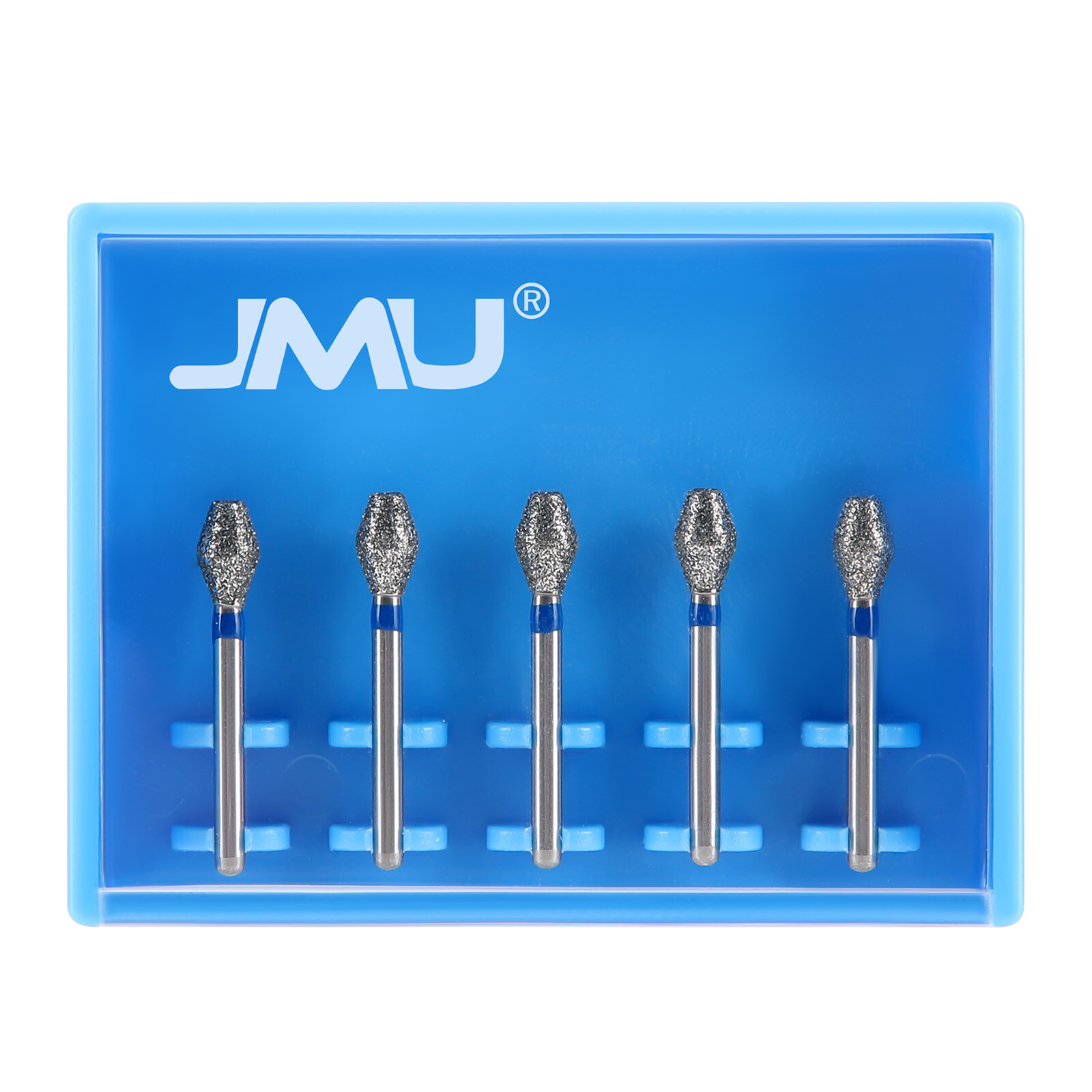 Up to 50pcs Dental FG Diamond Burs Barrer/Long Pear Shape fit High Spped Handpie