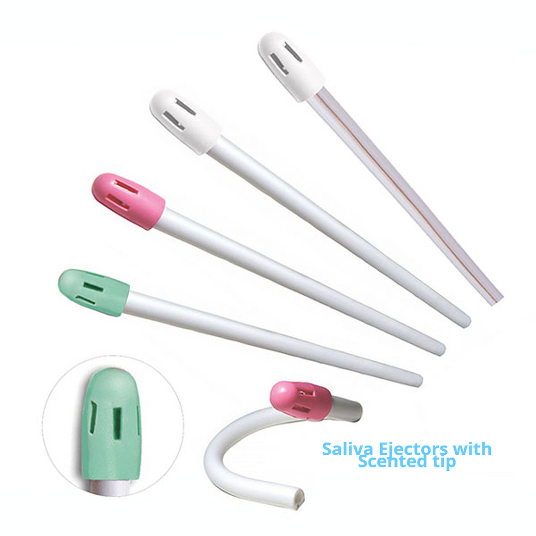 Crosstex Comfort Plus Premium Disposable Saliva Ejectors Tip CHOOSE COLOR 100/Pk