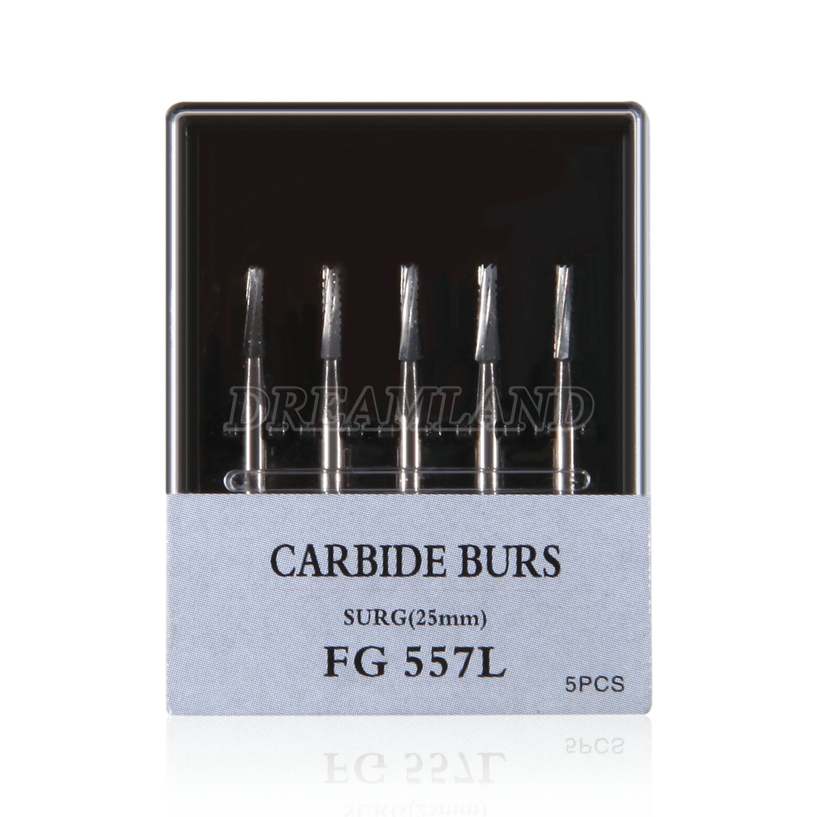 Burr Dental Surgical Burs 557L Long 25mm Carbide Bur High Speed FG SURG FGOS SL