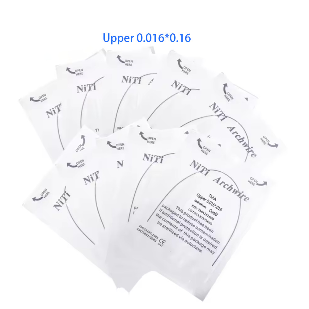 1pc/pack Dental Orthodontic TMA Beta Ti-Mo Arch Wires Rectangular Ovoid Form