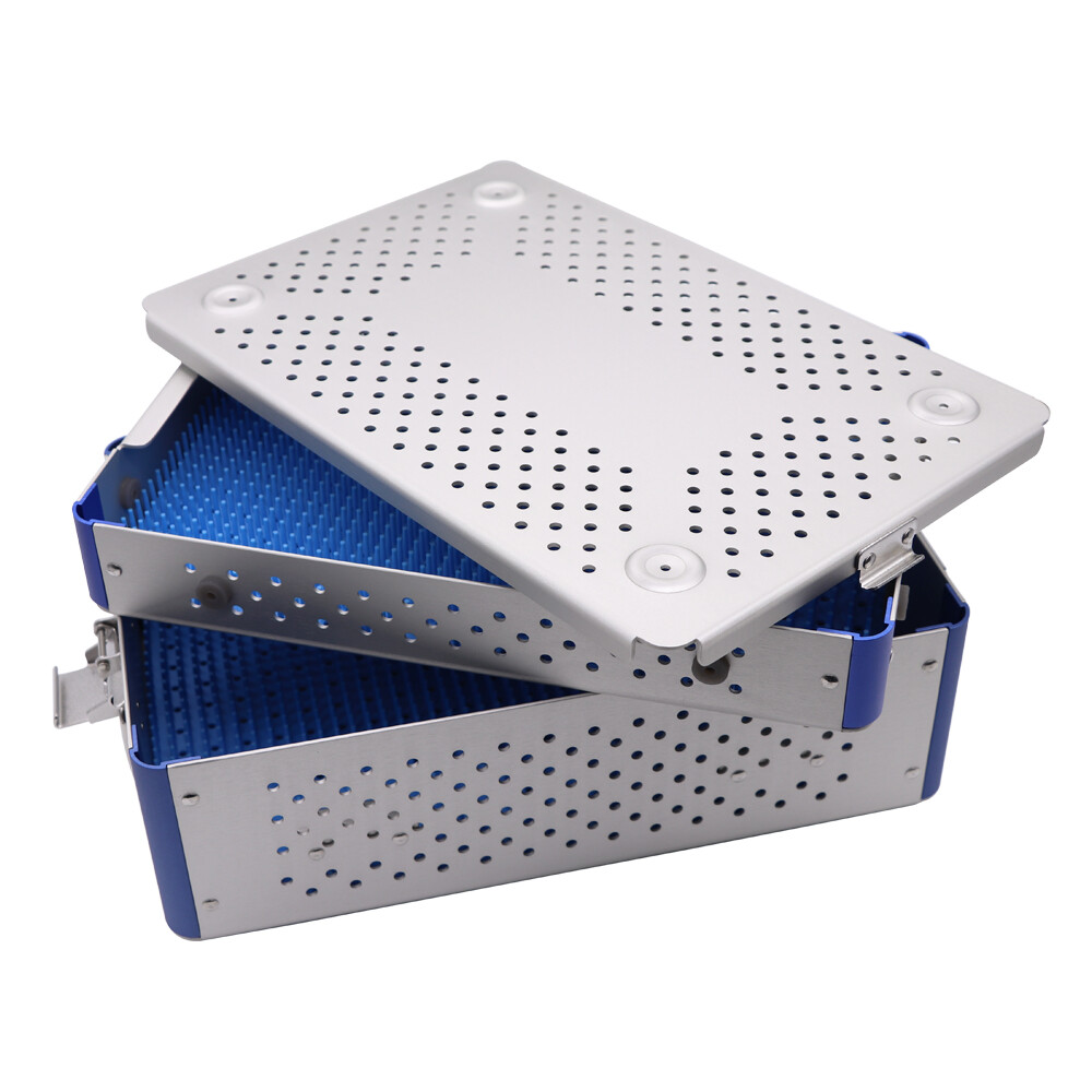 2x-300*200*90mmDouble-Layer Universal Sterilized Lens Disinfection Box Reusable