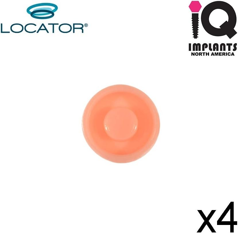 Locator Genuine Replacement Male Retention Inserts Caps, Standard, Light Ret…