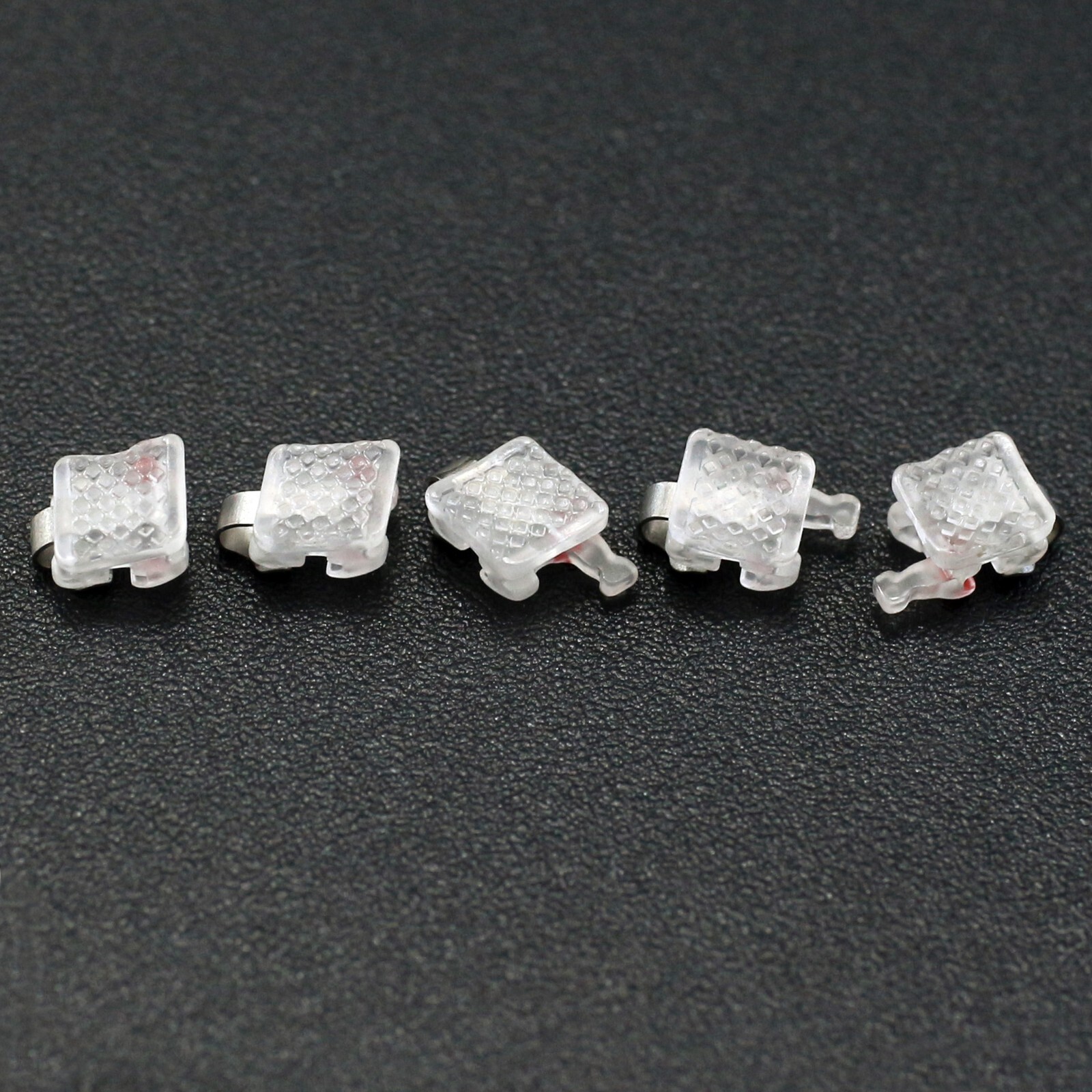 Orthodontic Bracket Self Ligating Ceramic Clear Aesthetic Interactive Roth 0.022