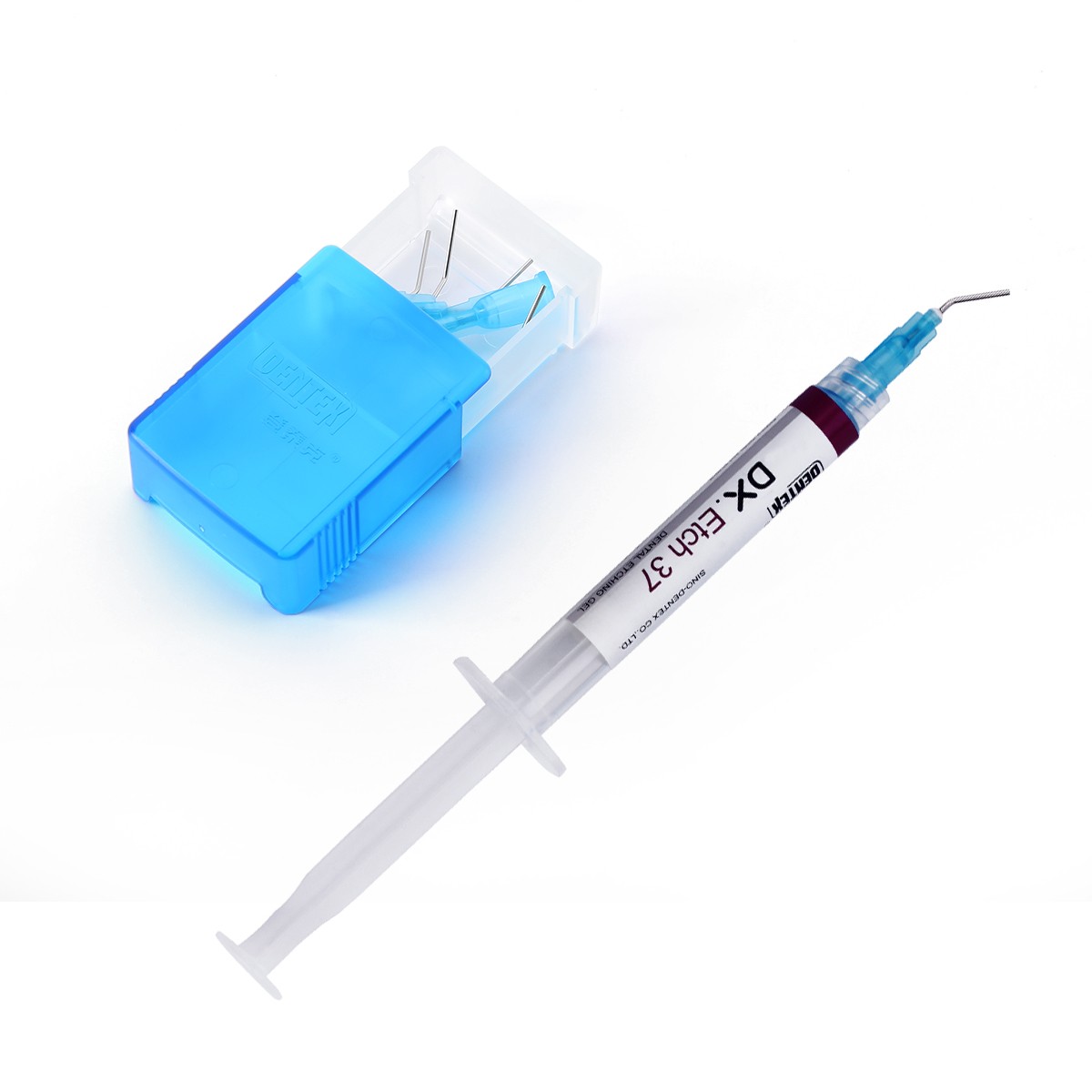 Dental Light Cure omposite Kit 5 Colors A1-A3.5 with Ethant & Bonding Agent