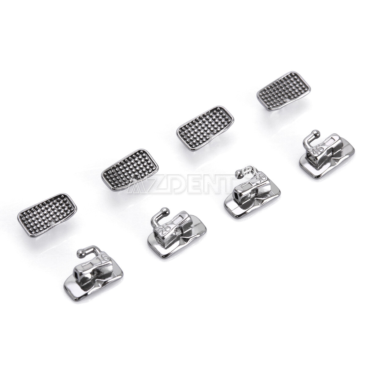 Dental Buccal Tube 1st /2nd Molar MBT/Roth.018/.022 Bondable Monoblock Non-Conv