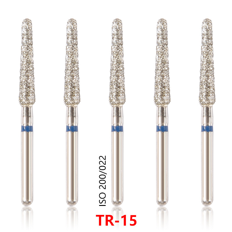 20Types 100Pcs Dental Diamond Burs Drills For High Speed Handpiece Medium FG BUR