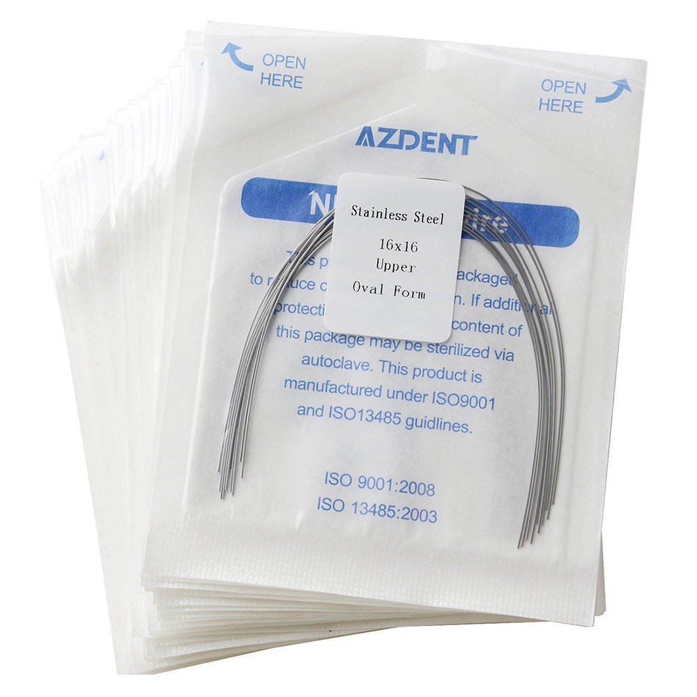 Dental Orthodontic Archwire Stainless Steel Rectangular Arch Wires All Sizes