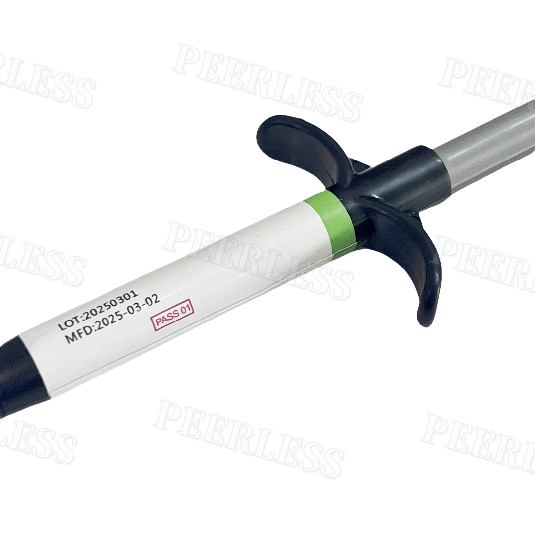 New Dental Light-Cure Adhesive Orthodontic Enamel Bonding Green Brackets Resin