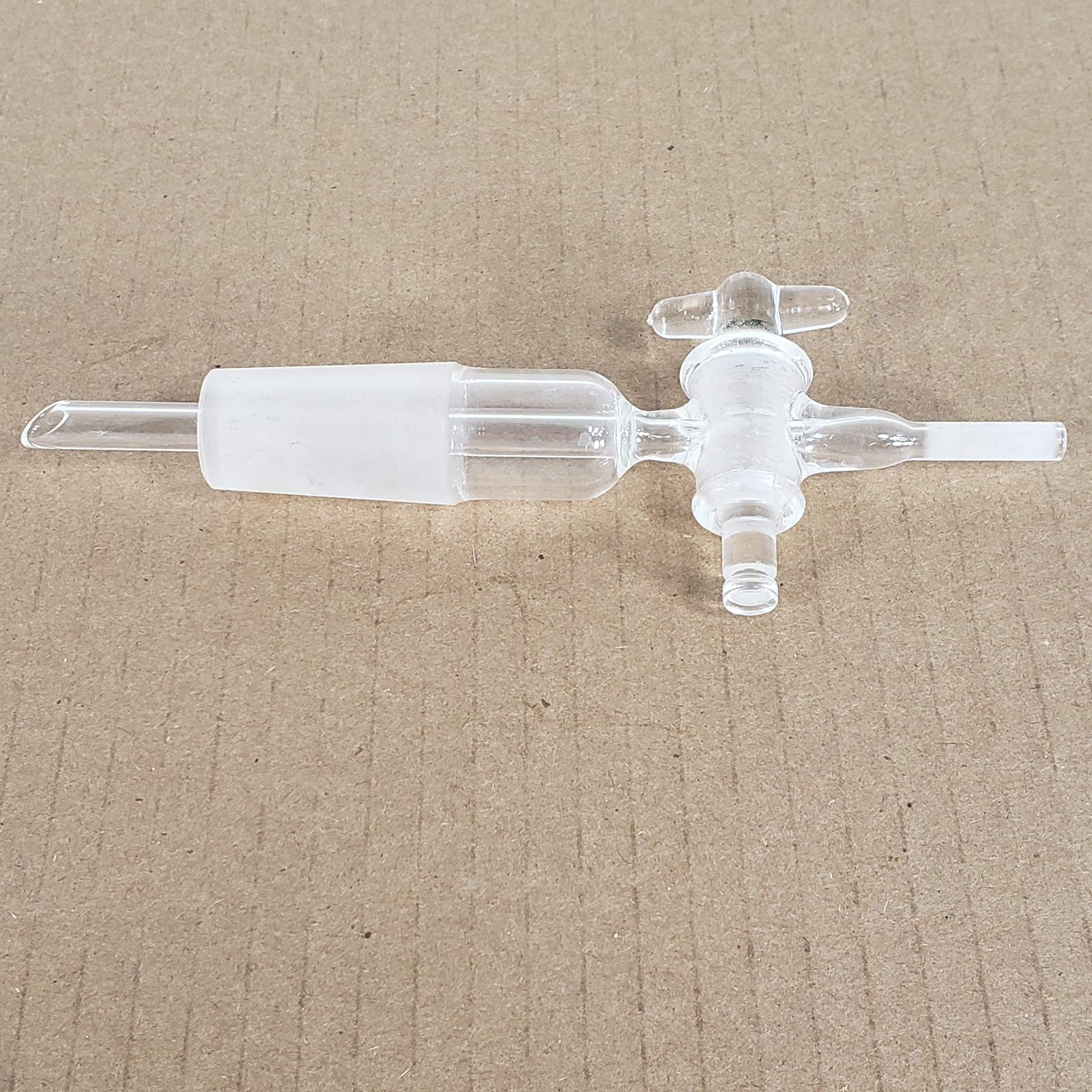 Unbranded Straight 24/40 Outer Joint To 1/4″ Straight Tube Gas Inlet Adapter