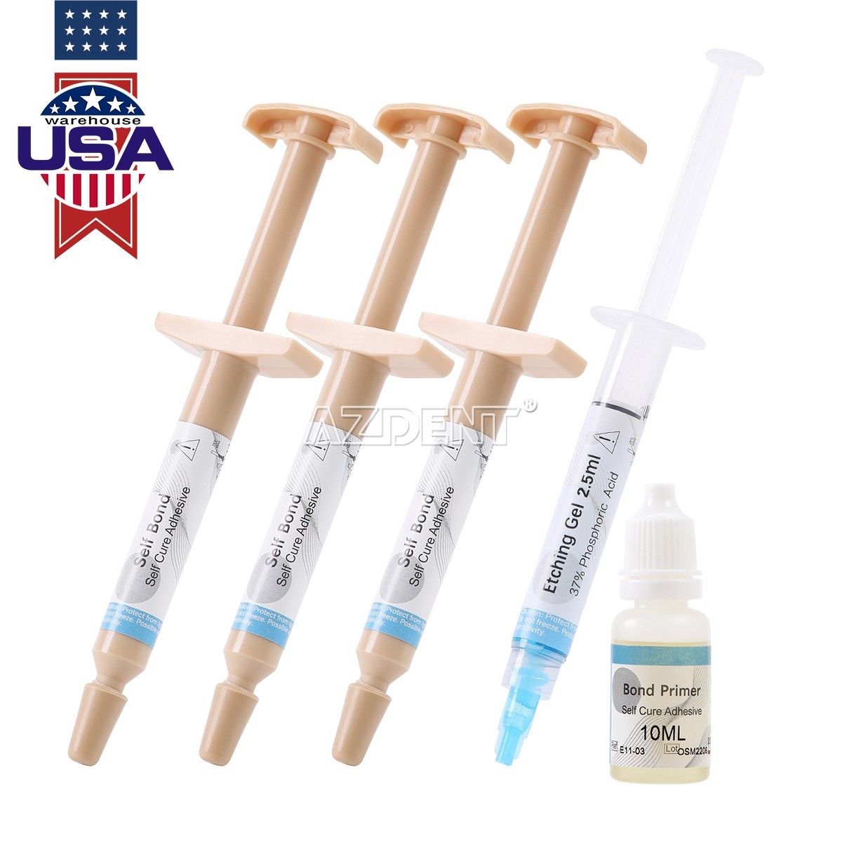 DENTEX Flowable Light Cure Composite Resin Medium Flow/Adhesive Light Cure