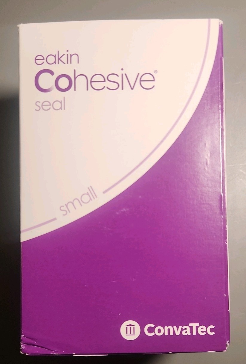 #839002 CONVATEC -EAKIN COHESIVE OSTOMY SMALL SEALS, 4 BOX (20 SEALS / BOX)