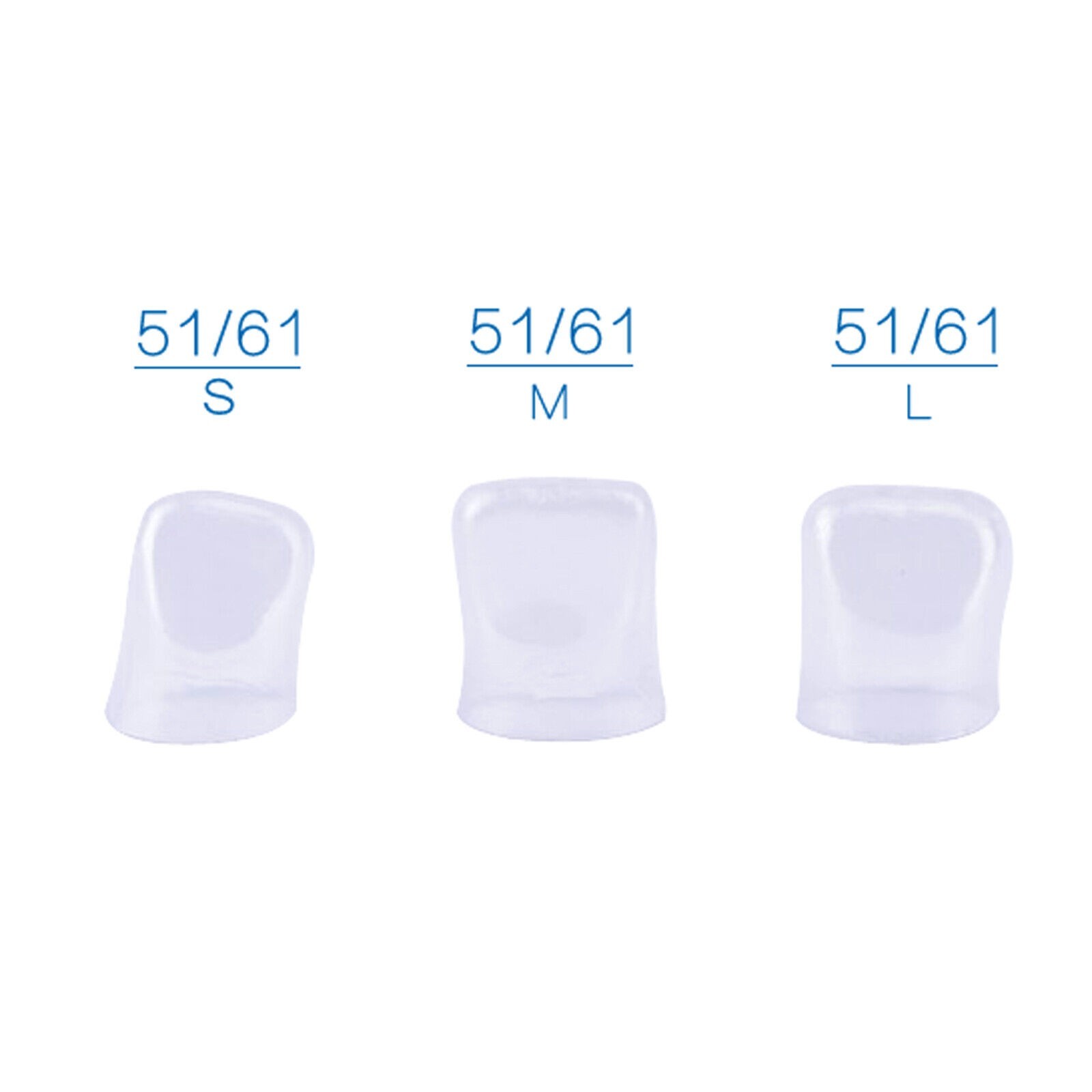 64Pcs Dental Anterior Transparent Crowns Deciduous For Adult/Kids Matrix Veneers