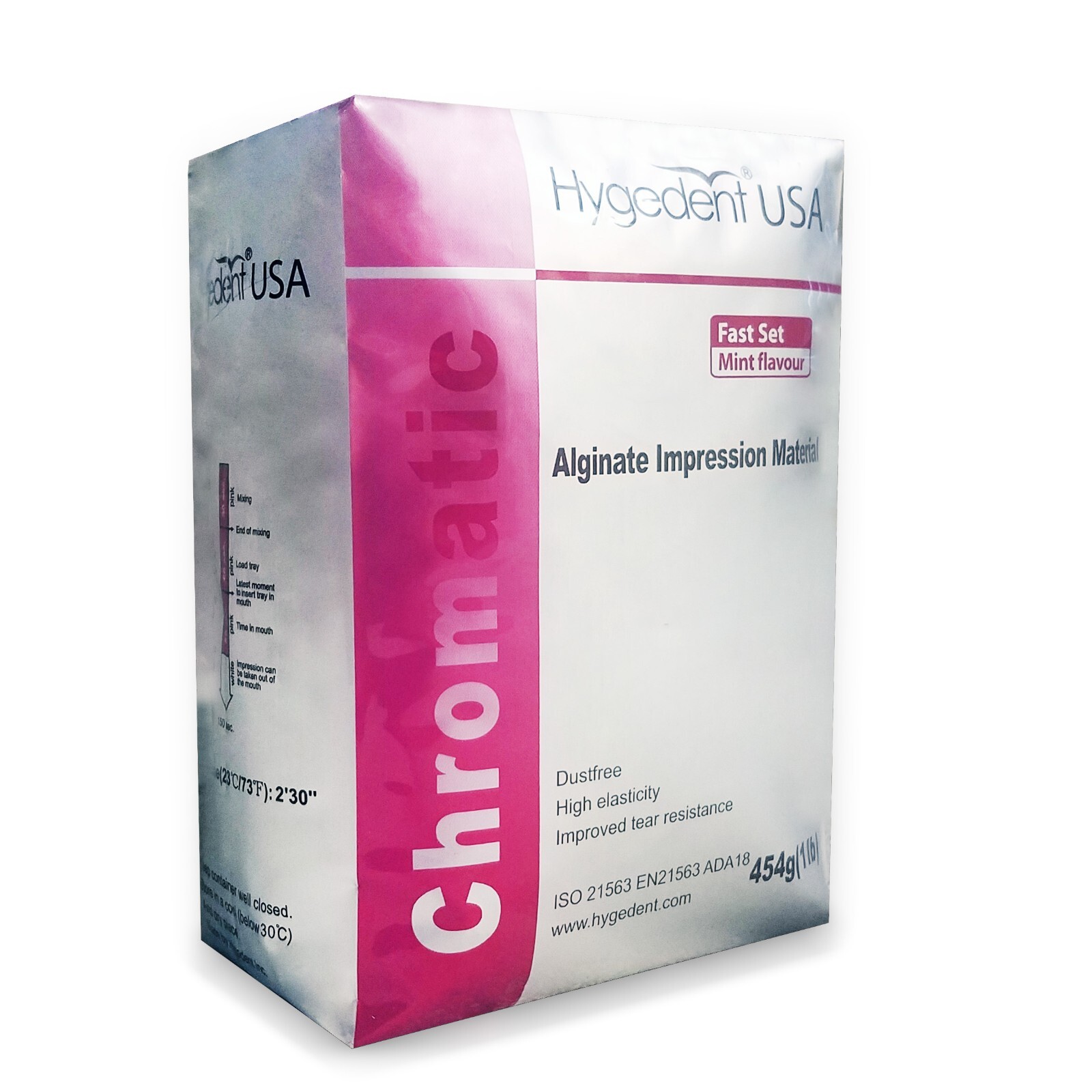 HygeDent Chromatic Dental Alginate – High Precision, Easy Mixing (Choose Speed)