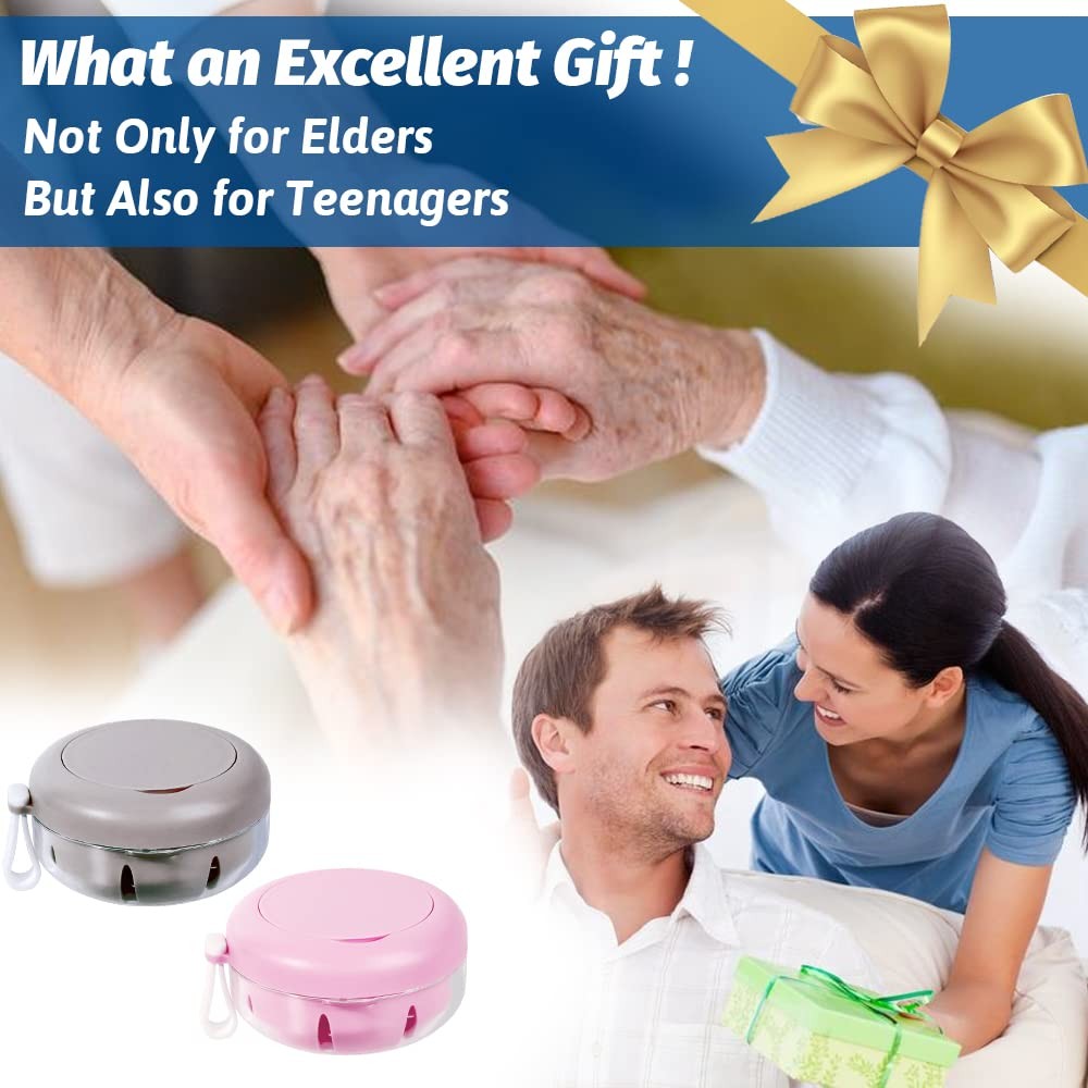 Denture Case, Definitely No-Leak Portable Retainer Case Denture Bath Box for Tra