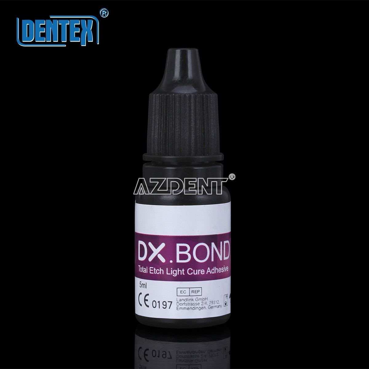 10X Dentex Dental Light Cure Dentin Enamel Bonding Resin Adhesive One Step 5mL