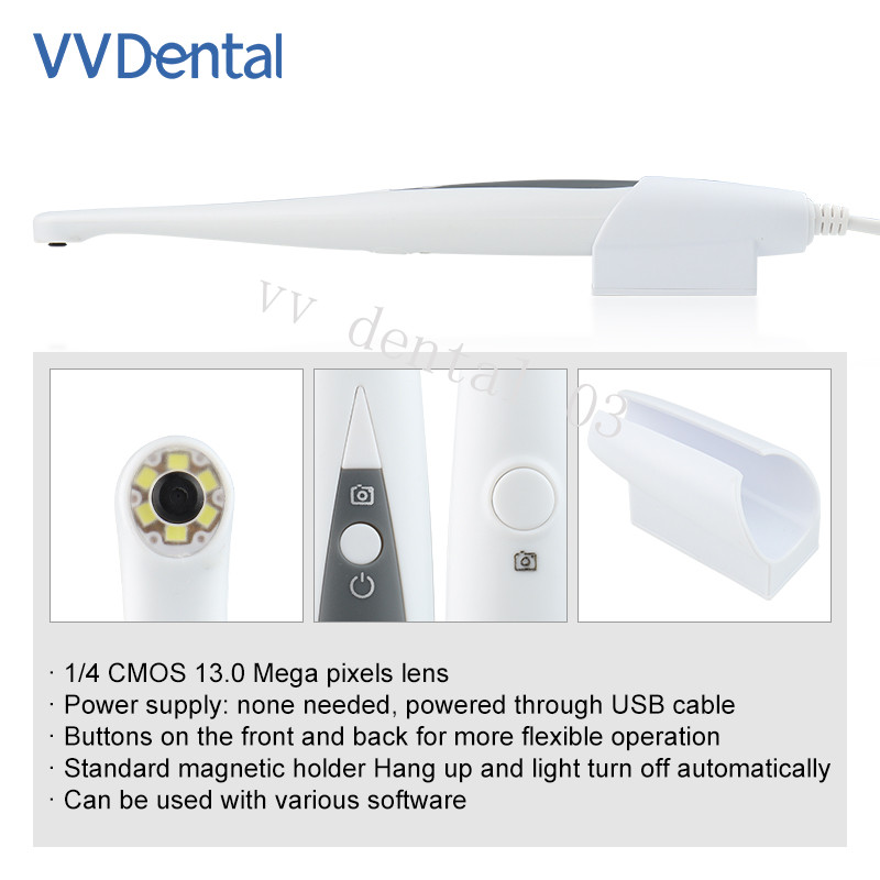 Dental Oral Intraoral Camera USB 13MP High Resolution 6mm Super Mini Lens