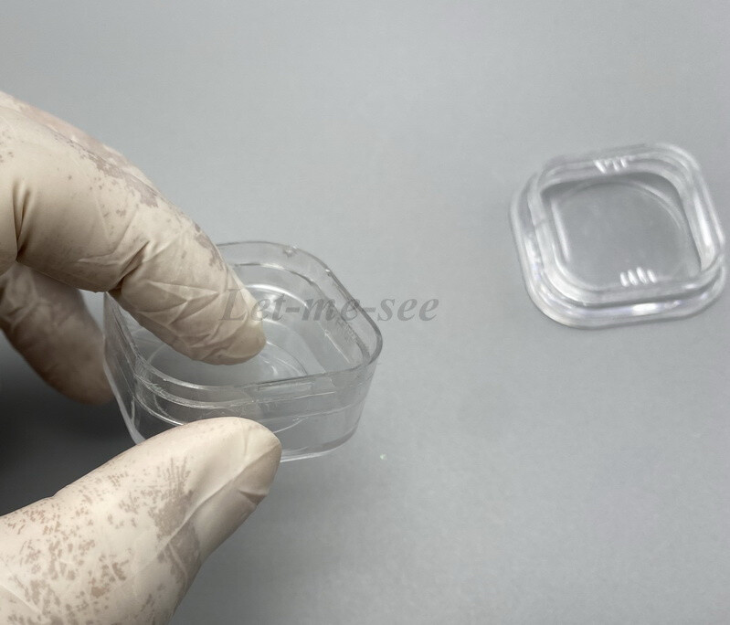Denture False Inlay Teeth Membrane Case Fragile Hinged Display Jewelry Boxes
