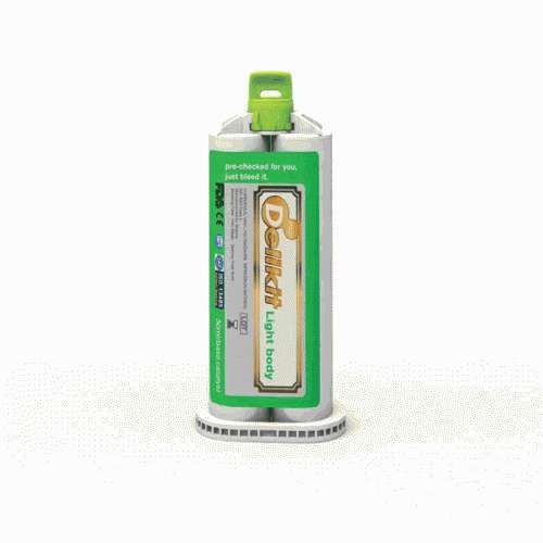 Delikit Light Body, Regular Set 4 – 50 mL Cartridges VPS Impression Material