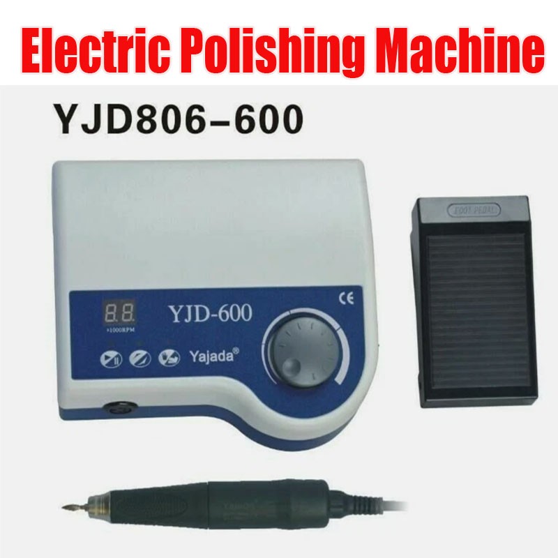 Brushless Dental Electric Micro Motor YJD806-600 with 50KRPM Polishing Handpiece