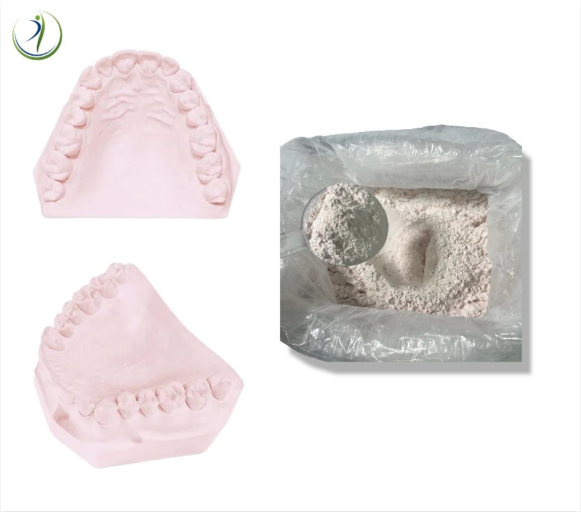 DENTAL LAB GYPSUM DIE STONE PINK TYPE IV STRONG COMPOUND 5 Lbs. RE-SEALABLE BAG