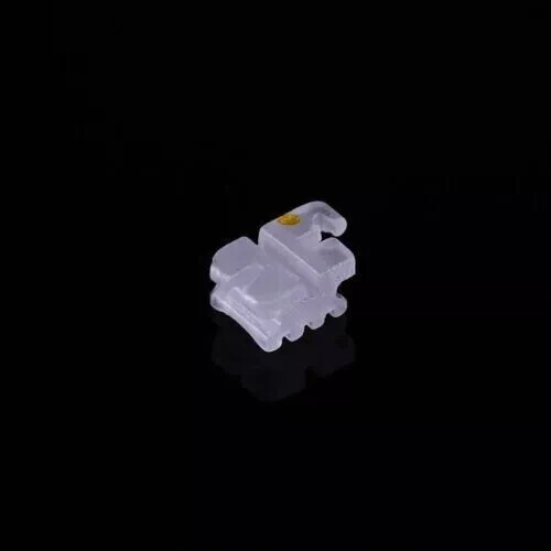 Dental Orthodontic Ceramic Brackets Braces 5/5 MBT Slot 0.022 Hooks 3-4-5