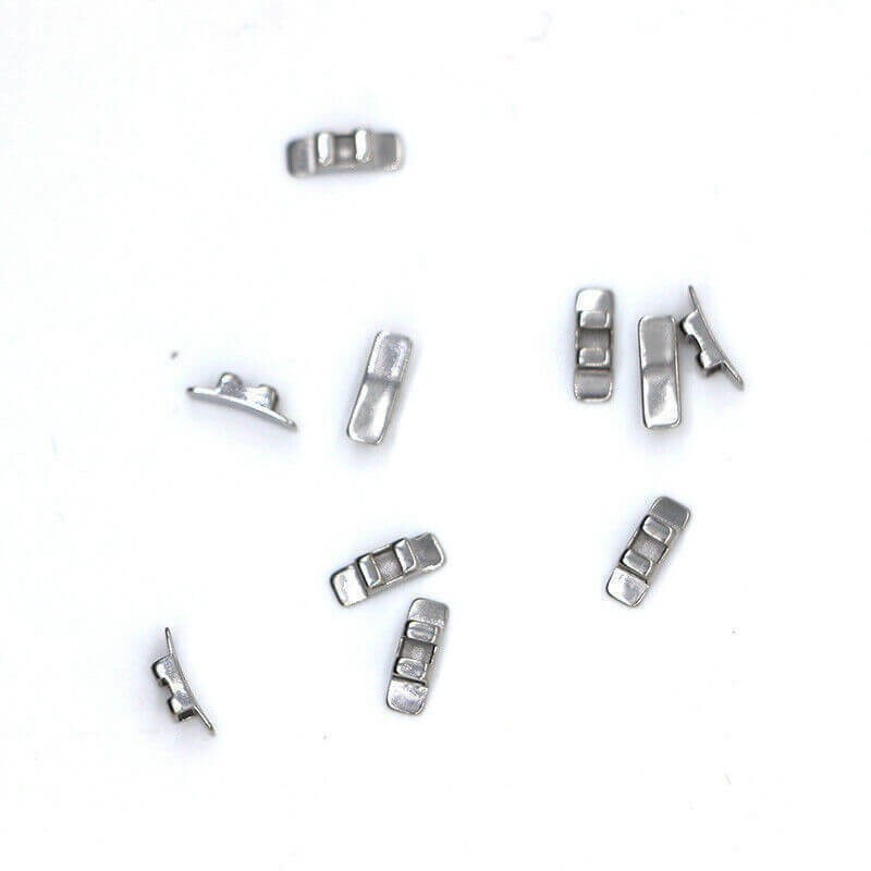 10kits Dental Orthodontic Stainless steel Lingual Sheath without hook 10pc/kit