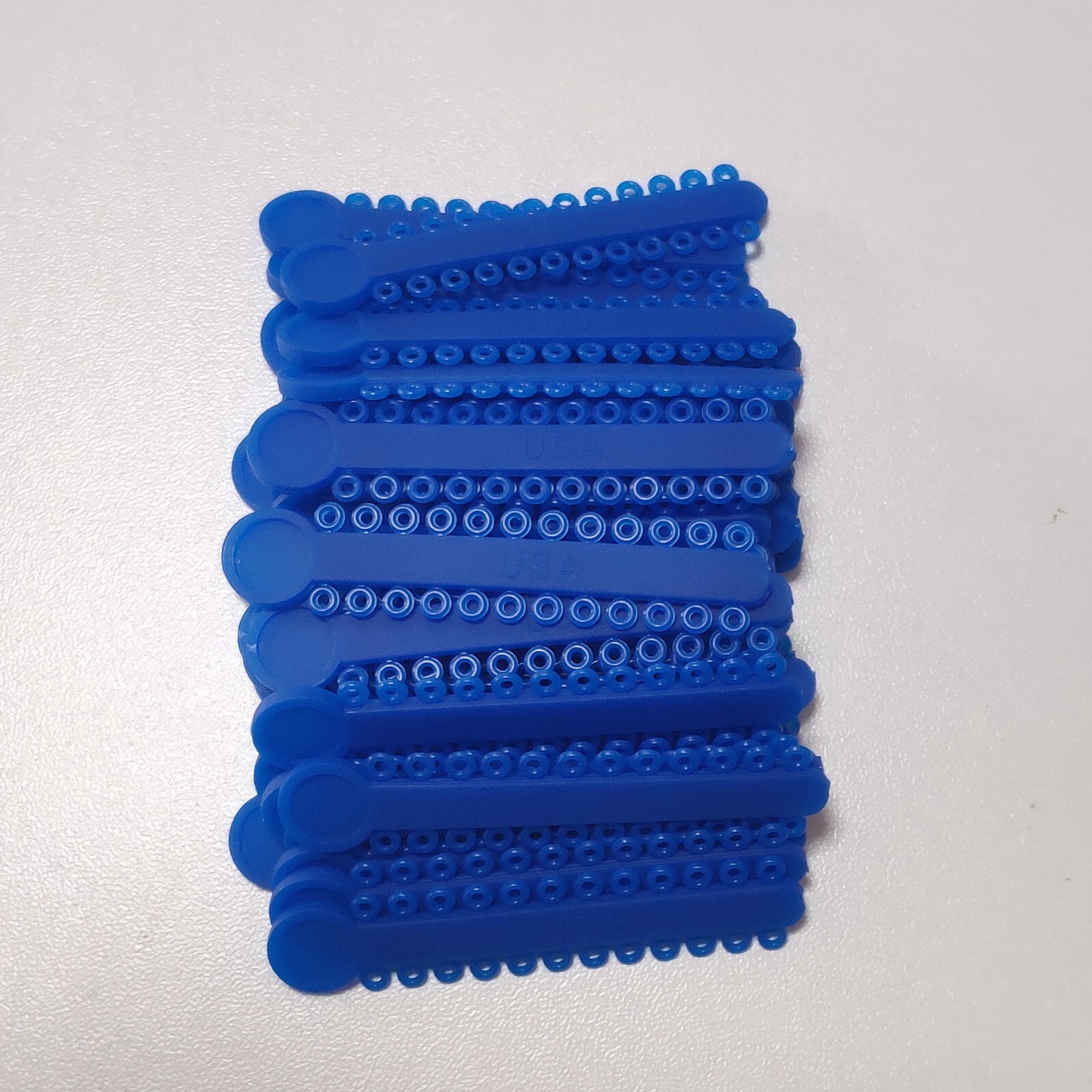 10Packs/10080pcs Dental Ligature Ties Orthodontic Elastic Rubber Bands 38 Colors