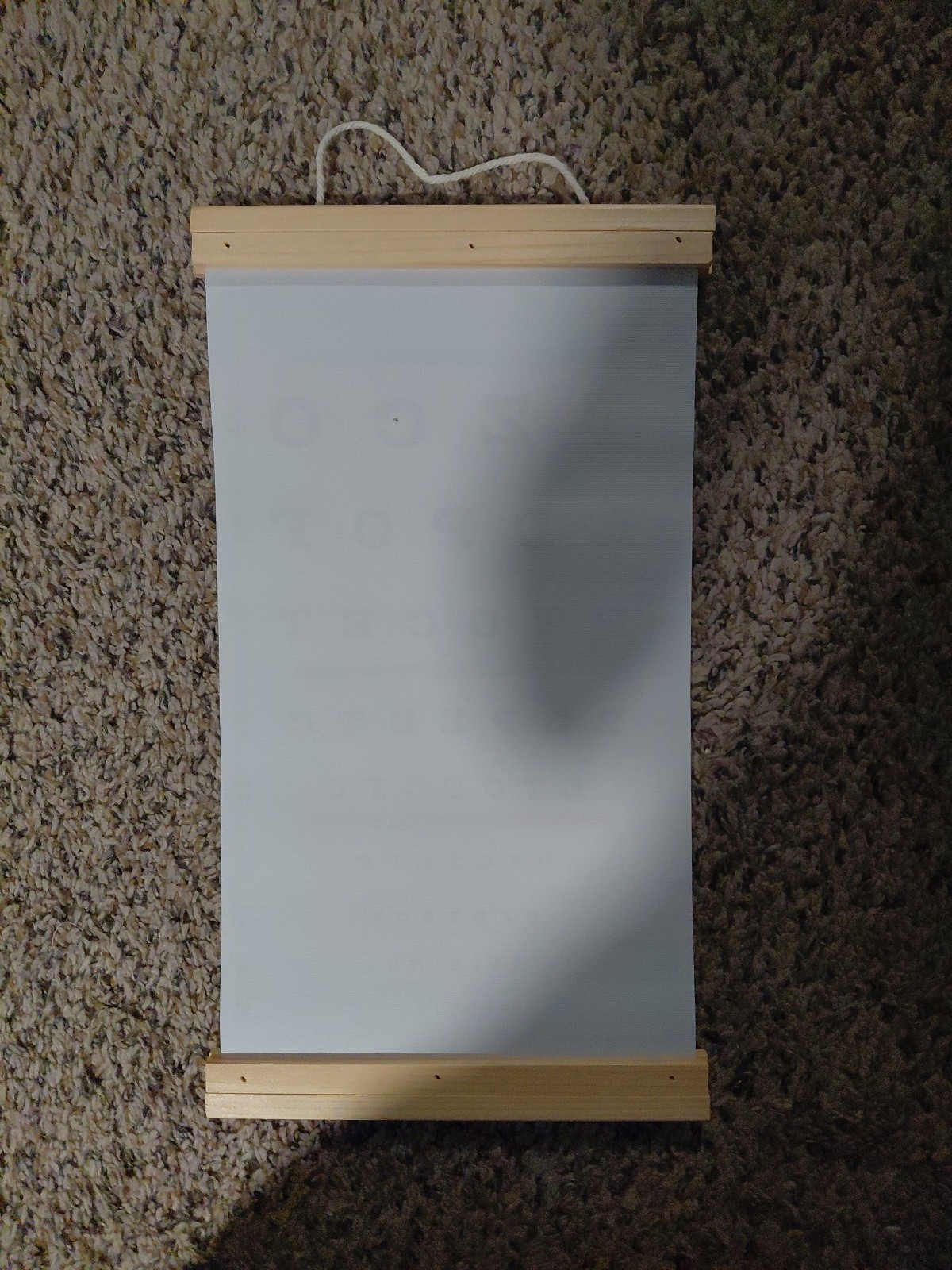 15in X 8 In Cloth Hanging Eye Chart