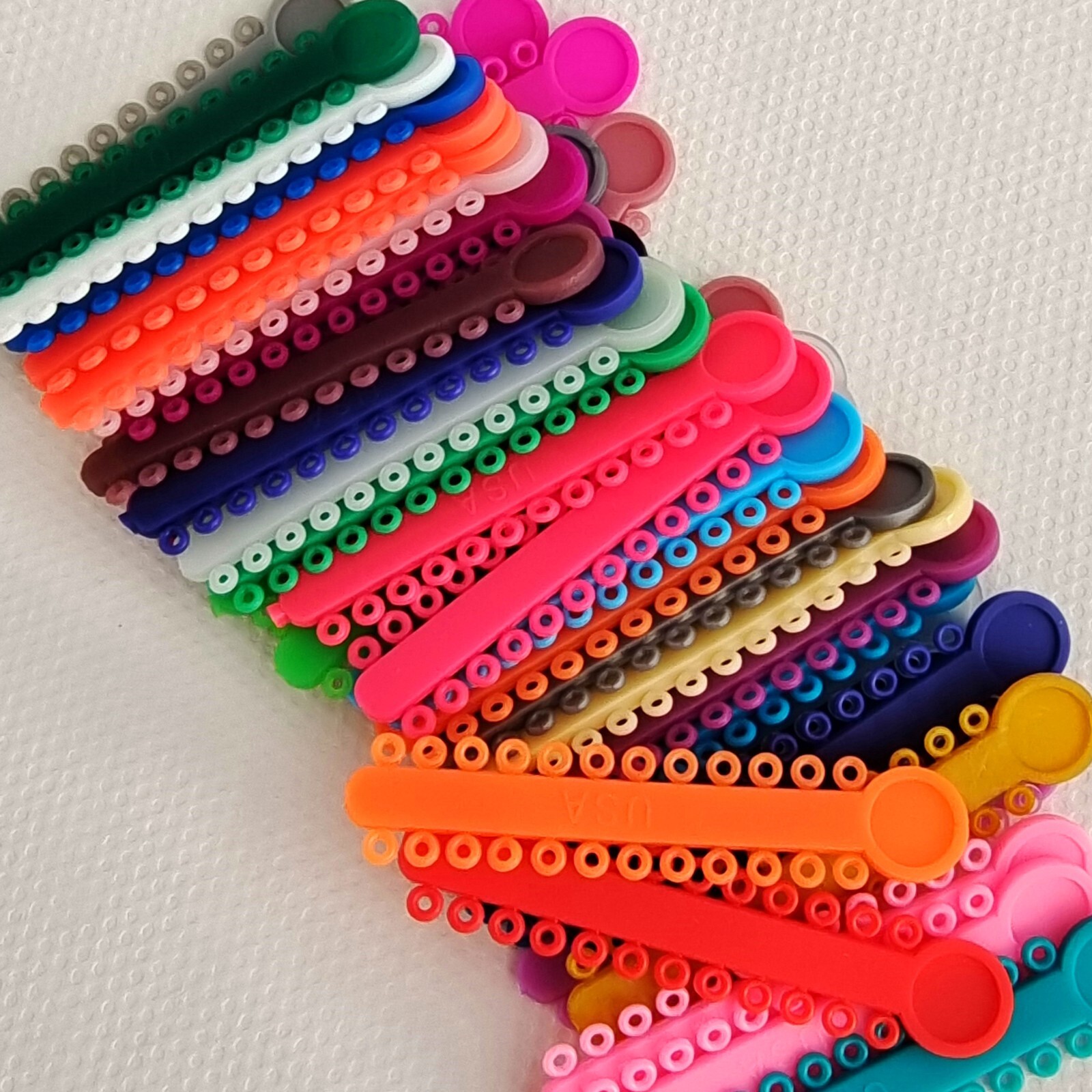 1008PCS Ortho Dental Ligature Rubber Ties Bands Braces Orthodontic Elastic Bands
