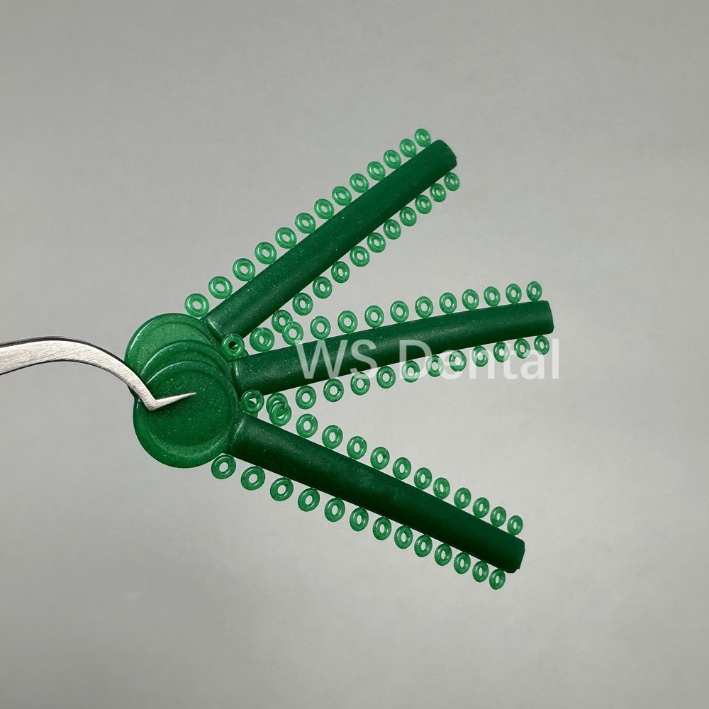 1040pcs Dental Orthodontic Elastic Ligature Ties for Brackets Brace Rubber Bands