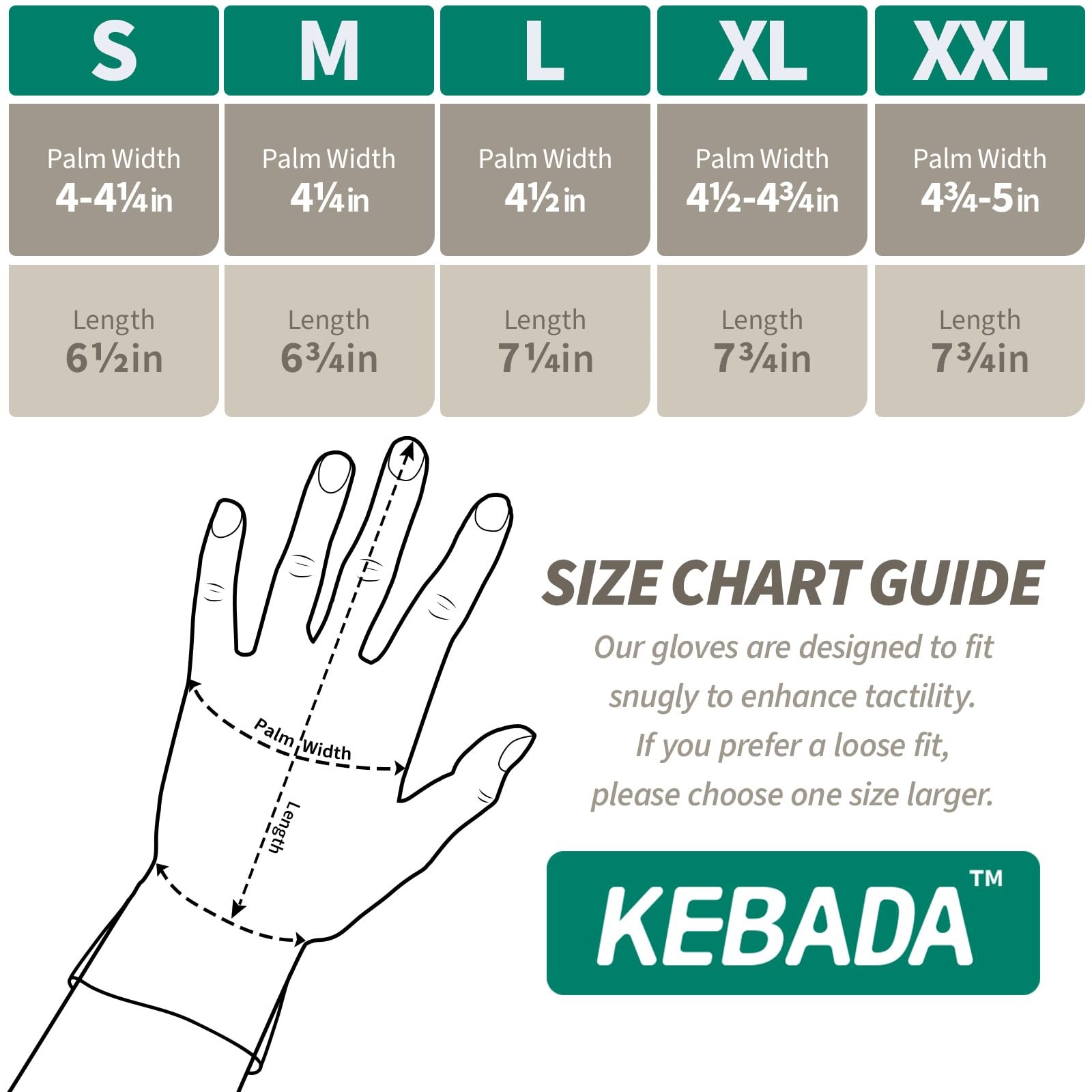 Kebada T3 Winter Work Gloves for Men and Women, Warm Knit Cold Weather Work G…