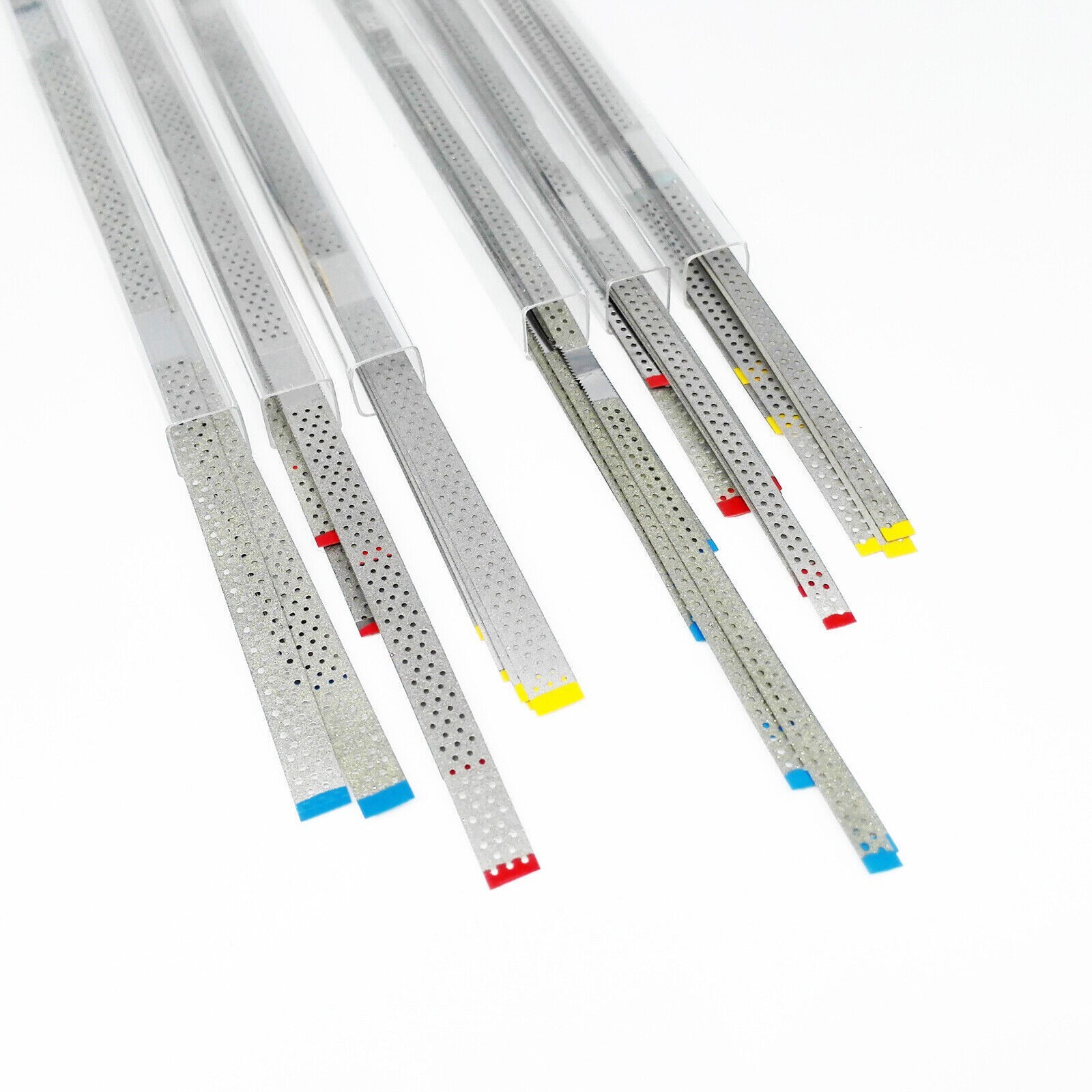 Dental Saw Diamond Polishing Finishing Strips Orthodontic IPR Strip 148mm