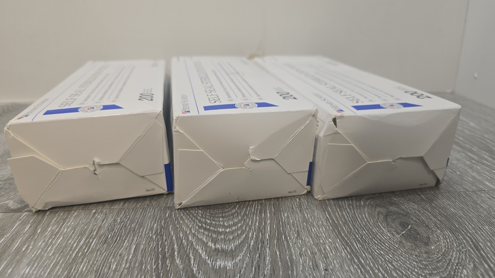 Lot of 3 Boxes Henry Schein Sterilization Pouch 200 Count 3.5X9″ REF: 112-4853