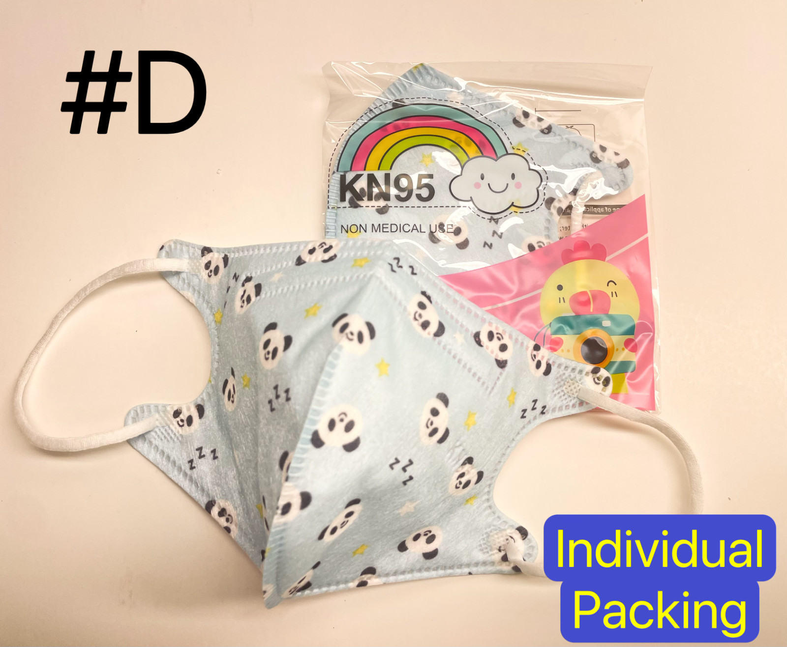 20Pcs KIDS KN95 Face Mask 5 Layer BFE 95% Disposable Child Respirator USA Seller