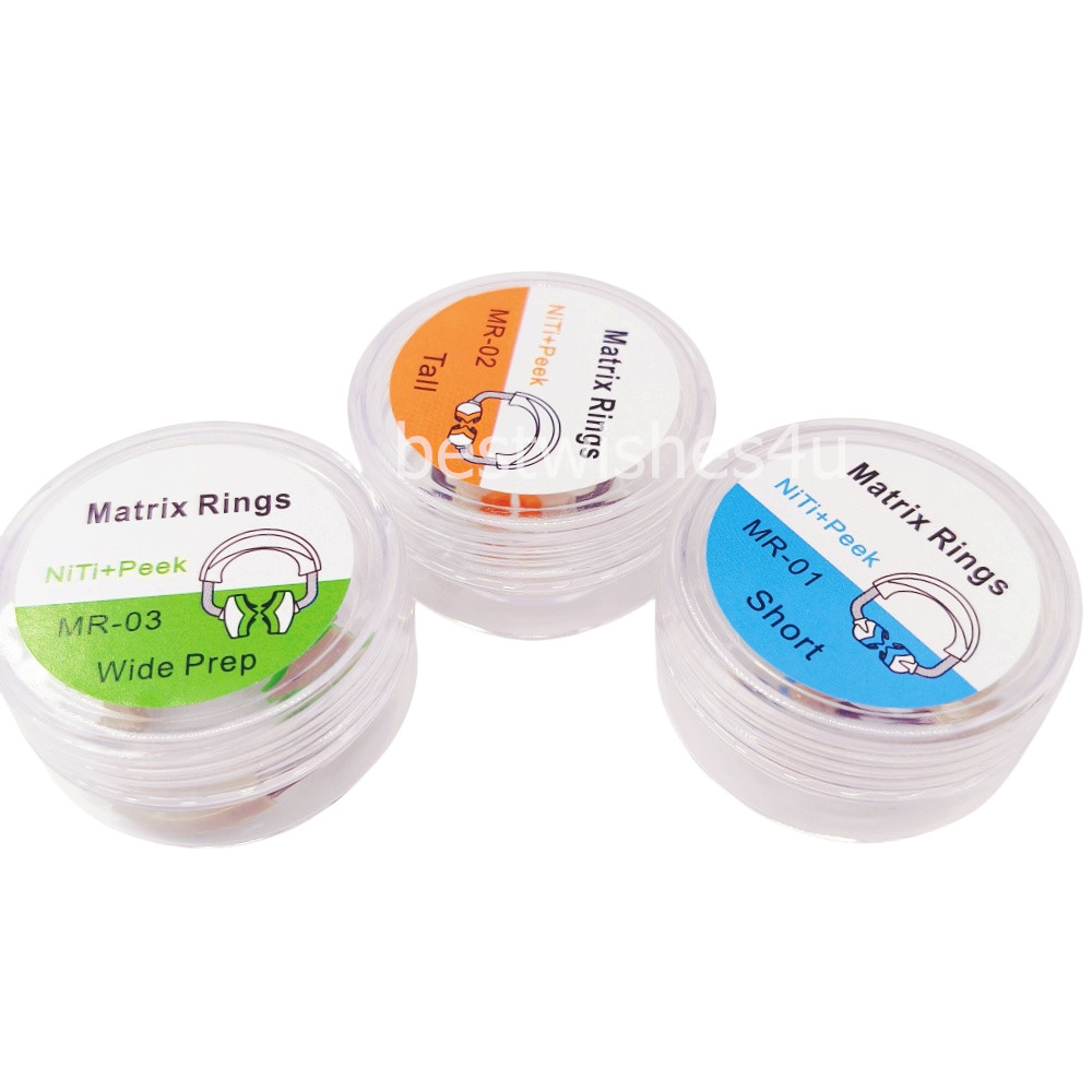 Dental Matrix Clamp Ring Matrices Clip Titanium Fit Garrison Premier Palodent