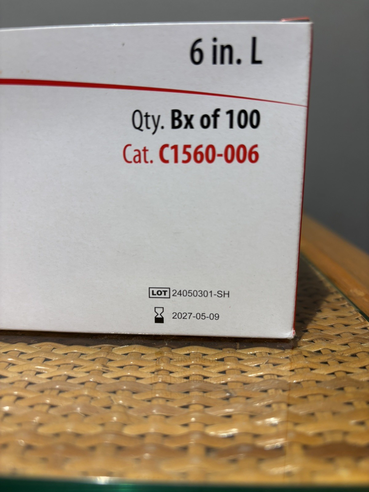 Cardinal Health C1560-006 Tongue Depressors Exp. 05-2027 #(5B04)